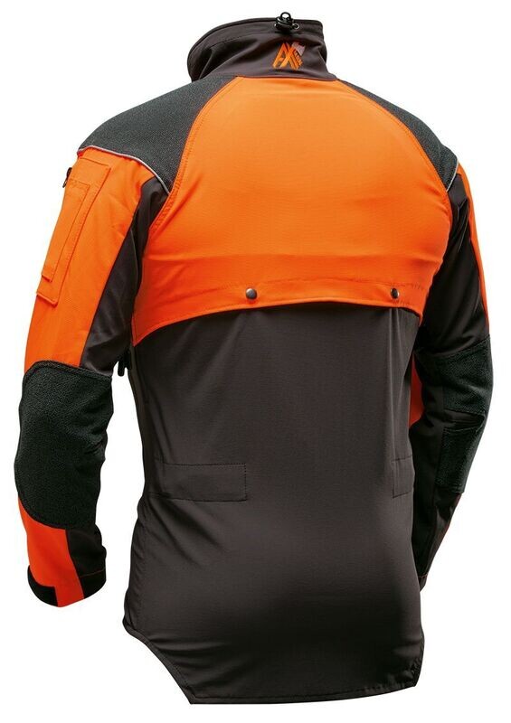 AX-MEN Forstjacke Grau/Orange