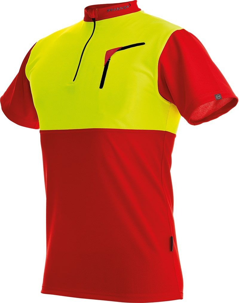 Pfanner® Zipp-Neck Shirt kurzarm