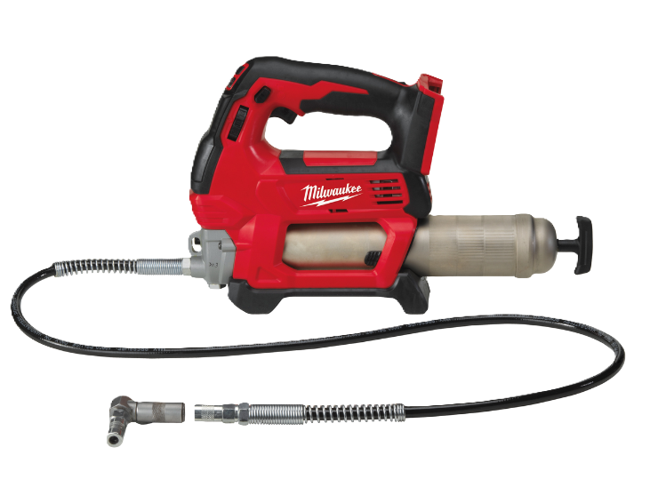 Milwaukee Akku-Fettpresse M18 ohne Akku und Lader im Karton
