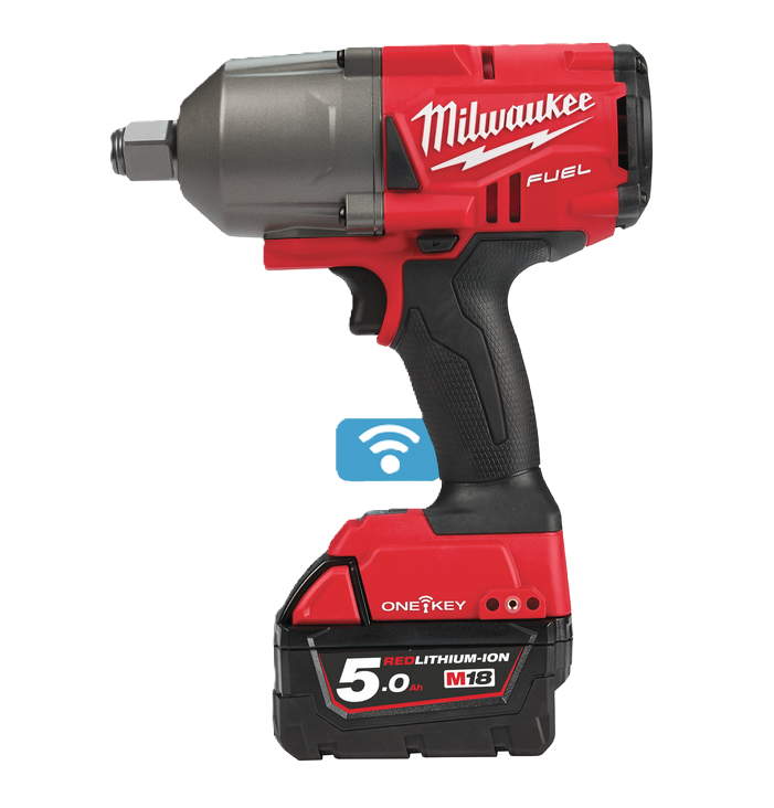 Milwaukee Akku-Schlagschrauber ONE KEY M18ONEFHIWF34-502X 2x5,0Ah + Lader HD-Box