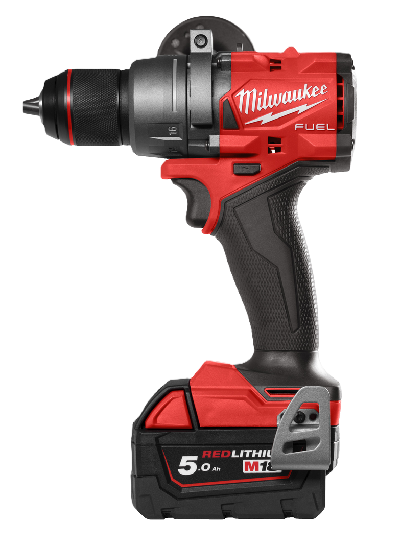 Milwaukee FUEL™ Akku-Schlagbohrschrauber M18 FPD3-502X, 2x 5,0 Ah und Ladegerät
