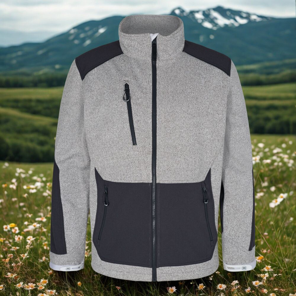 X-treme Strick-Fleece-Jacke von der Fa. Engel zum Super Preis