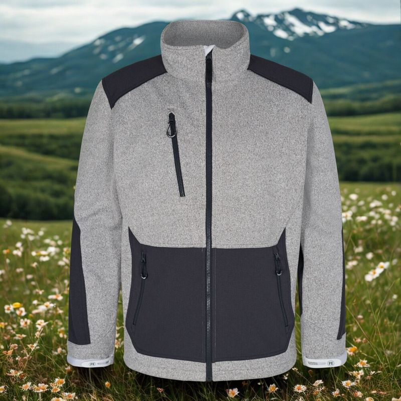 X-treme Strick-Fleece-Jacke von der Fa. Engel zum Super Preis