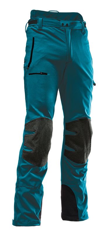 AX-MEN Kletterhose, aquamarin