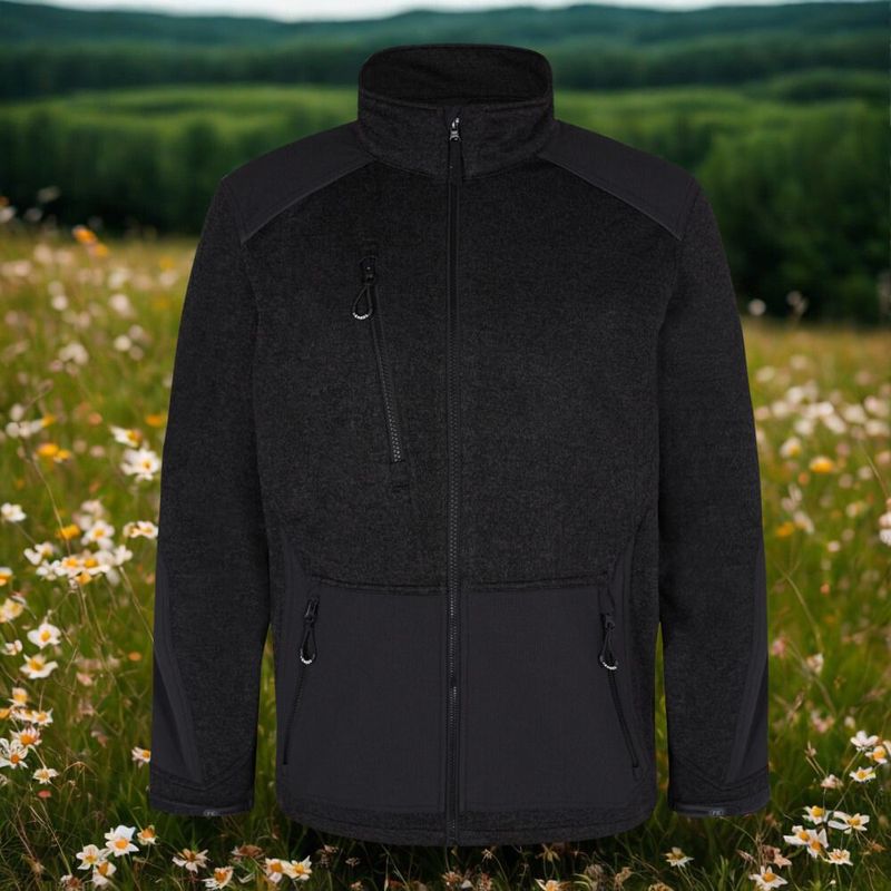 X-treme Strick-Fleece-Jacke von der Fa. Engel zum Super Preis