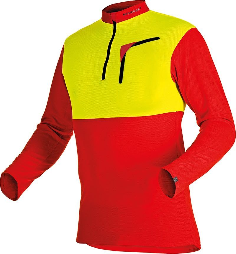 PFANNER® Zipp-Neck Shirt langarm