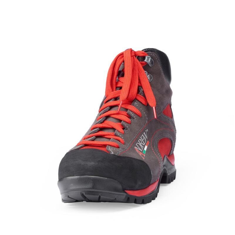 ANDREW Sicherheitsschuh EOLO Safety S3 grau/rot
