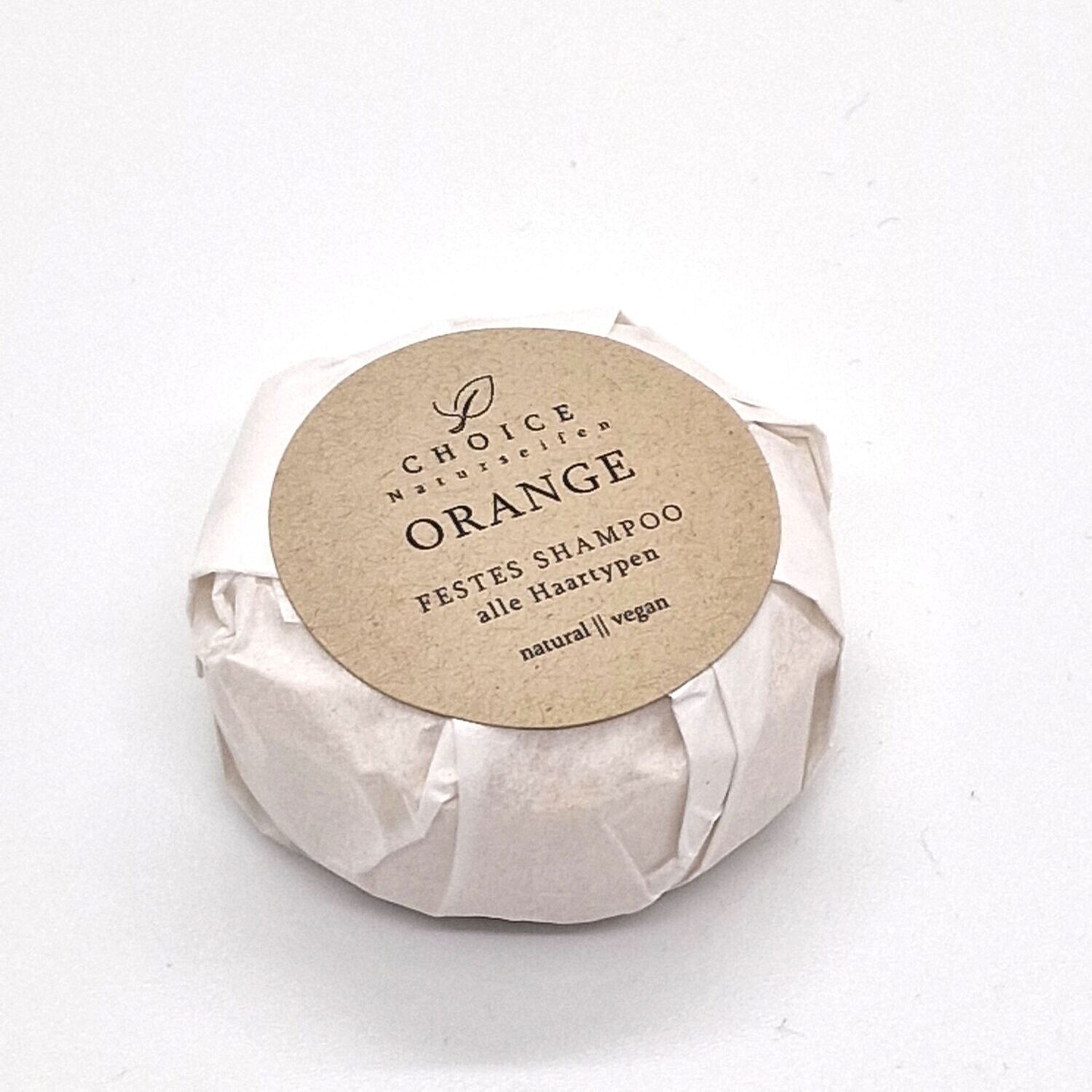 Solid Shampoo bar "Orange"