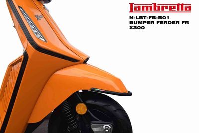 LAMBRETTA X300  Front Mudguard Protection Bumper