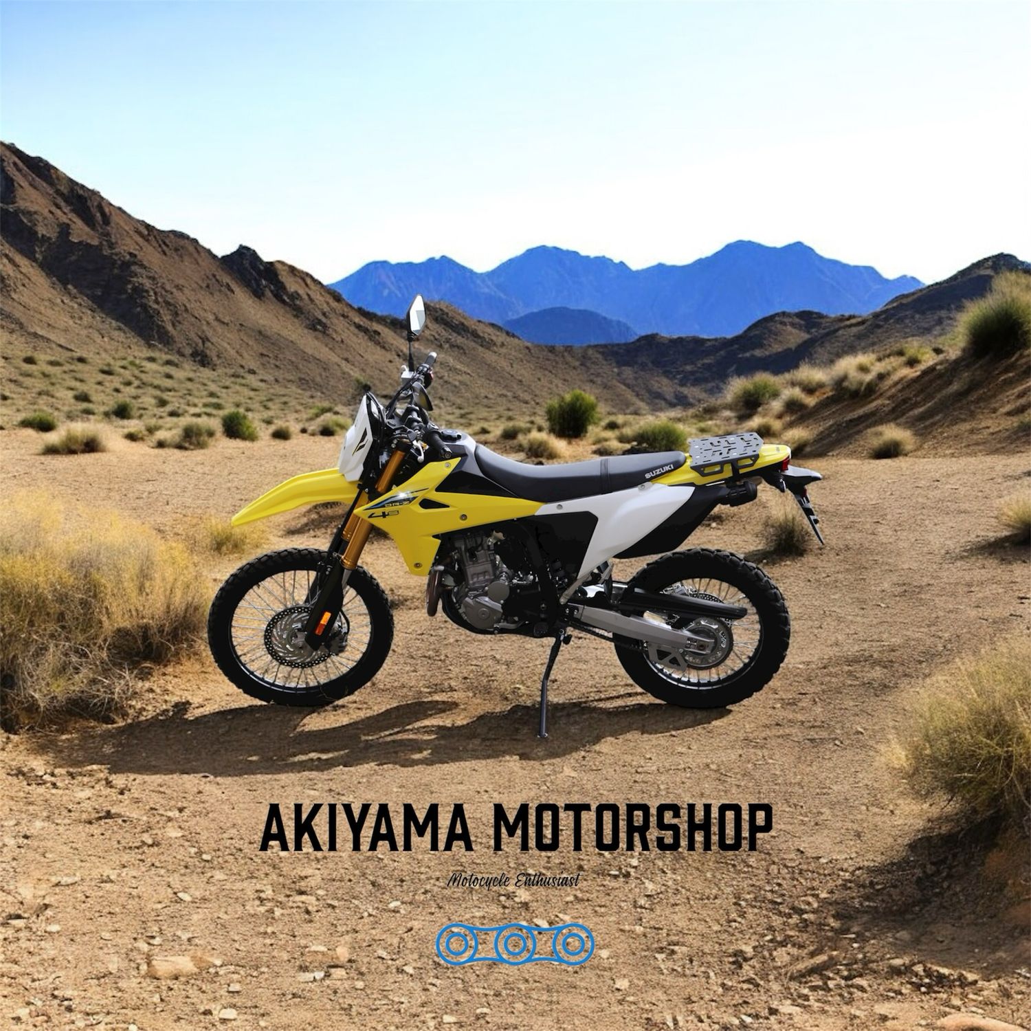 SUZUKI DR-Z4S / DR-Z4SM (2025~) REAR CARRIER (HEAVY DUTY REAR RACK)