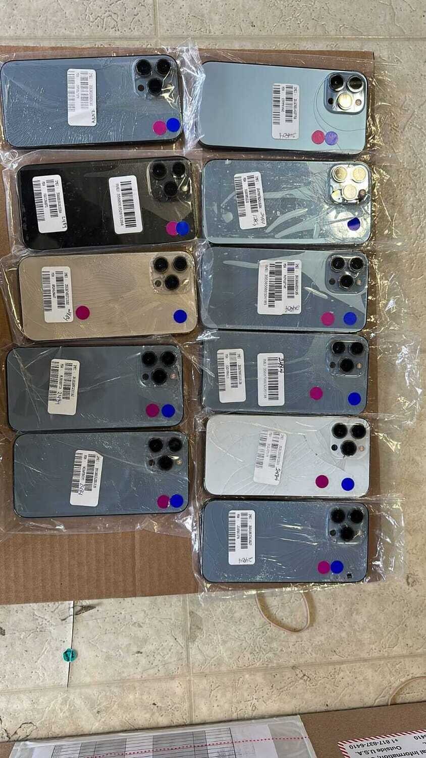 USED IPHONE 13 PRO MAX  CRACKED GLASS