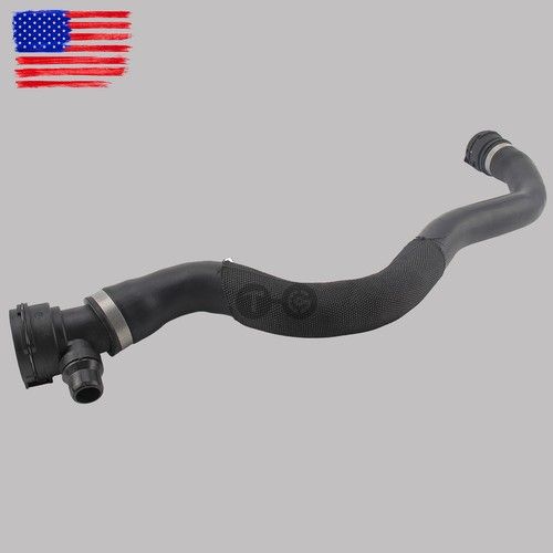 Black Upper Radiator Hose 17128602871 Fits for 2016-2018 BMW 5 G30 3.0L