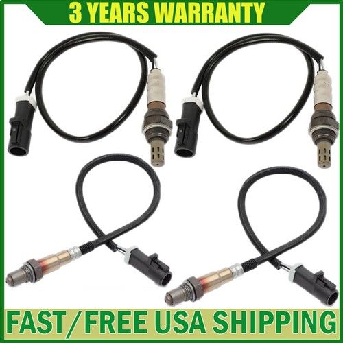 4PCS Oxygen O2 Sensor Up+Downstream For 2004-2010 Ford Explorer 4.0L-V6 4.6L-V8