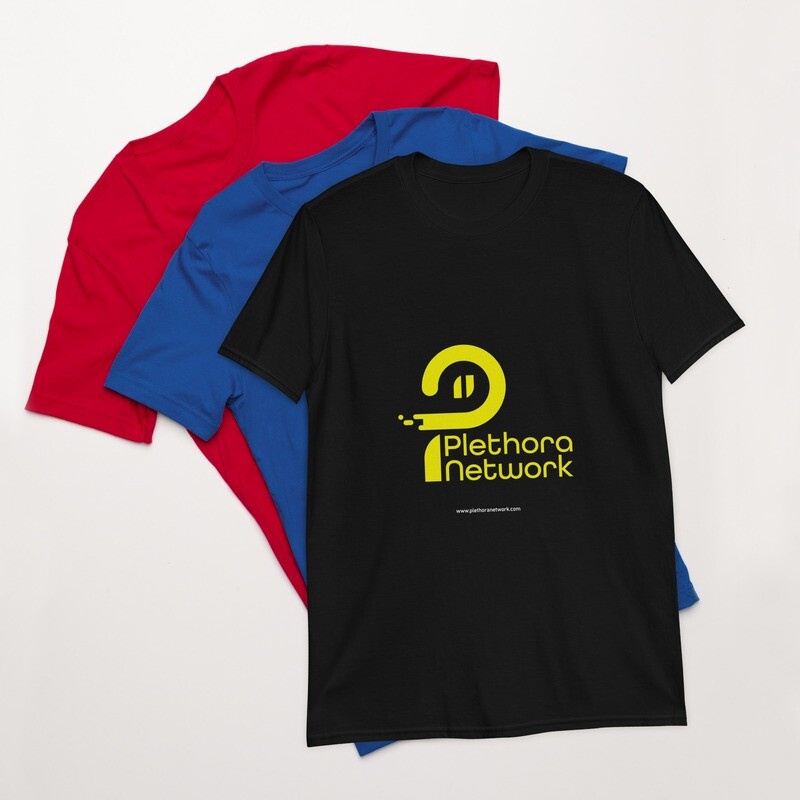 Camiseta Unisex De Manga Corta Plethora Network Camiseta Unisex De Manga Corta Plethora Network