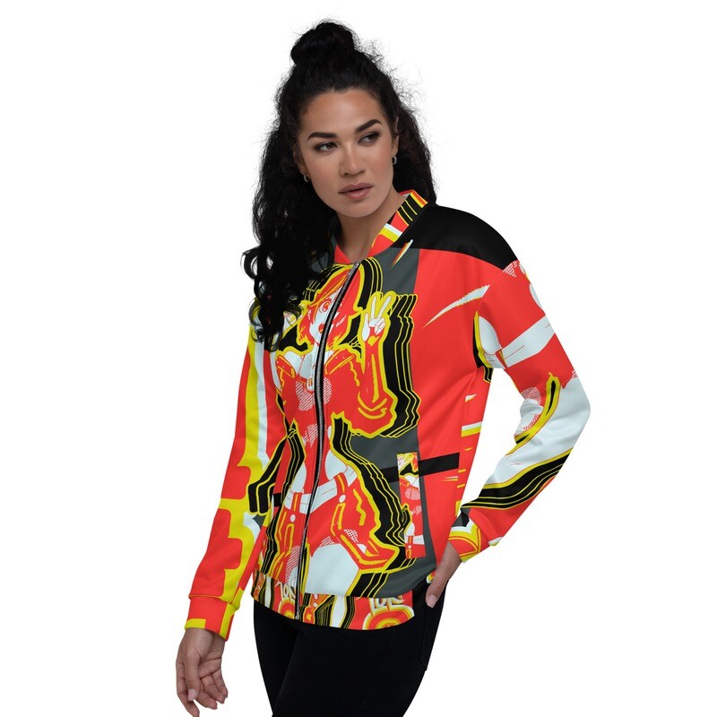 Chaqueta Bomber All Over Unisex De Plethora X Neoleon 2025: Tori Chaqueta Bomber All Over Unisex De Plethora X Neoleon 2025: Tori