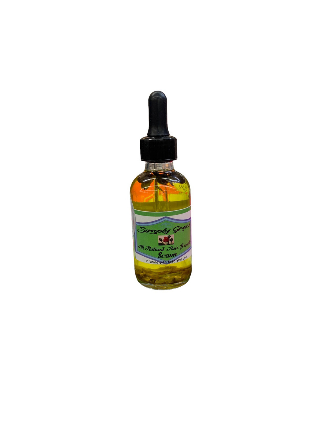 Simply Grace Hair Growth Serum Infused With 🌹 Rose 2oz