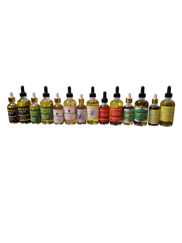 Simply Grace Natures Herb Infused Drops Hair Growth Oil Drops Made With Organic Ingredients