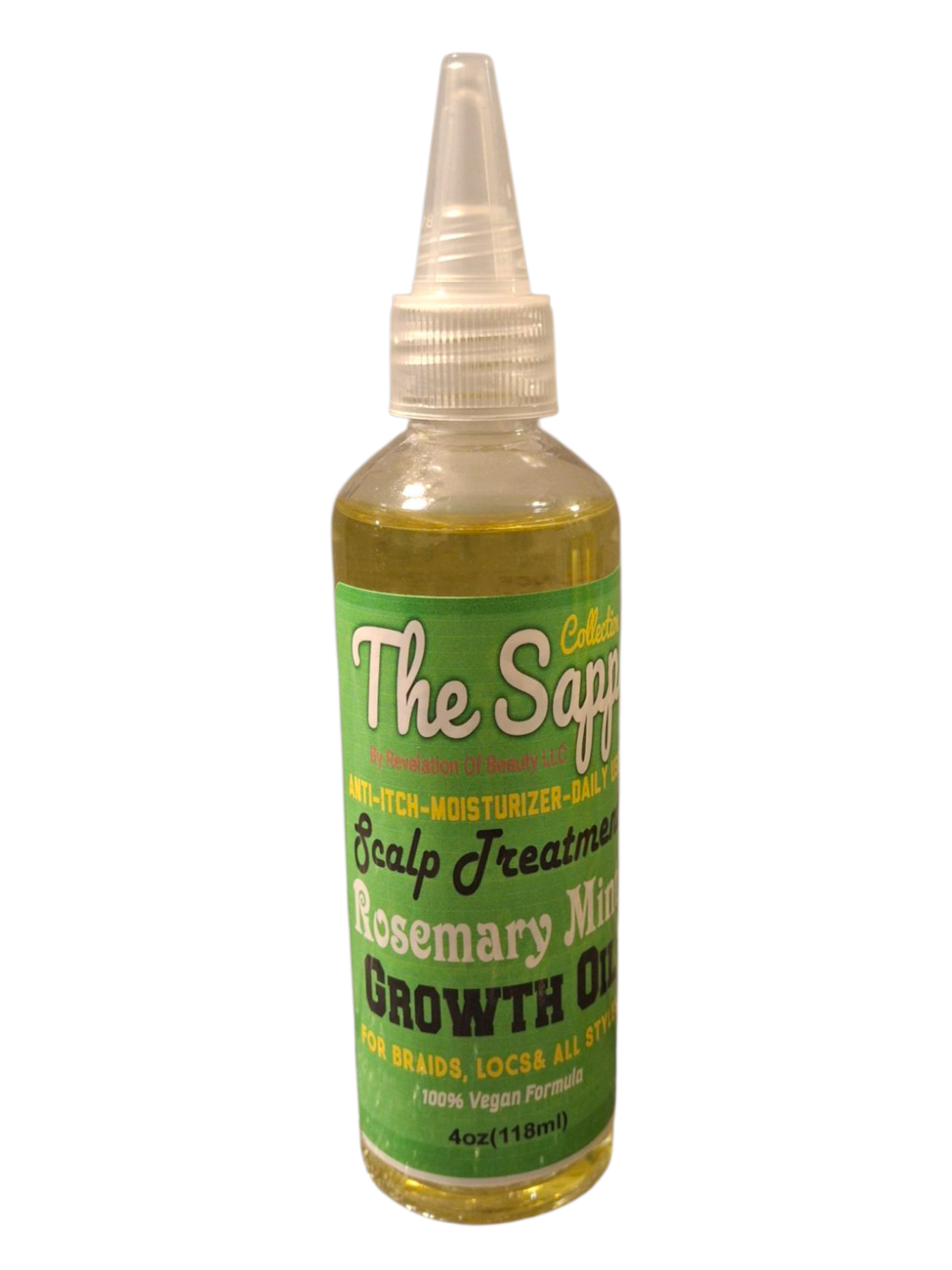 The Sapp Collection Scalp Treatment Infused With Rosemary &amp; Mint Oils 4oz