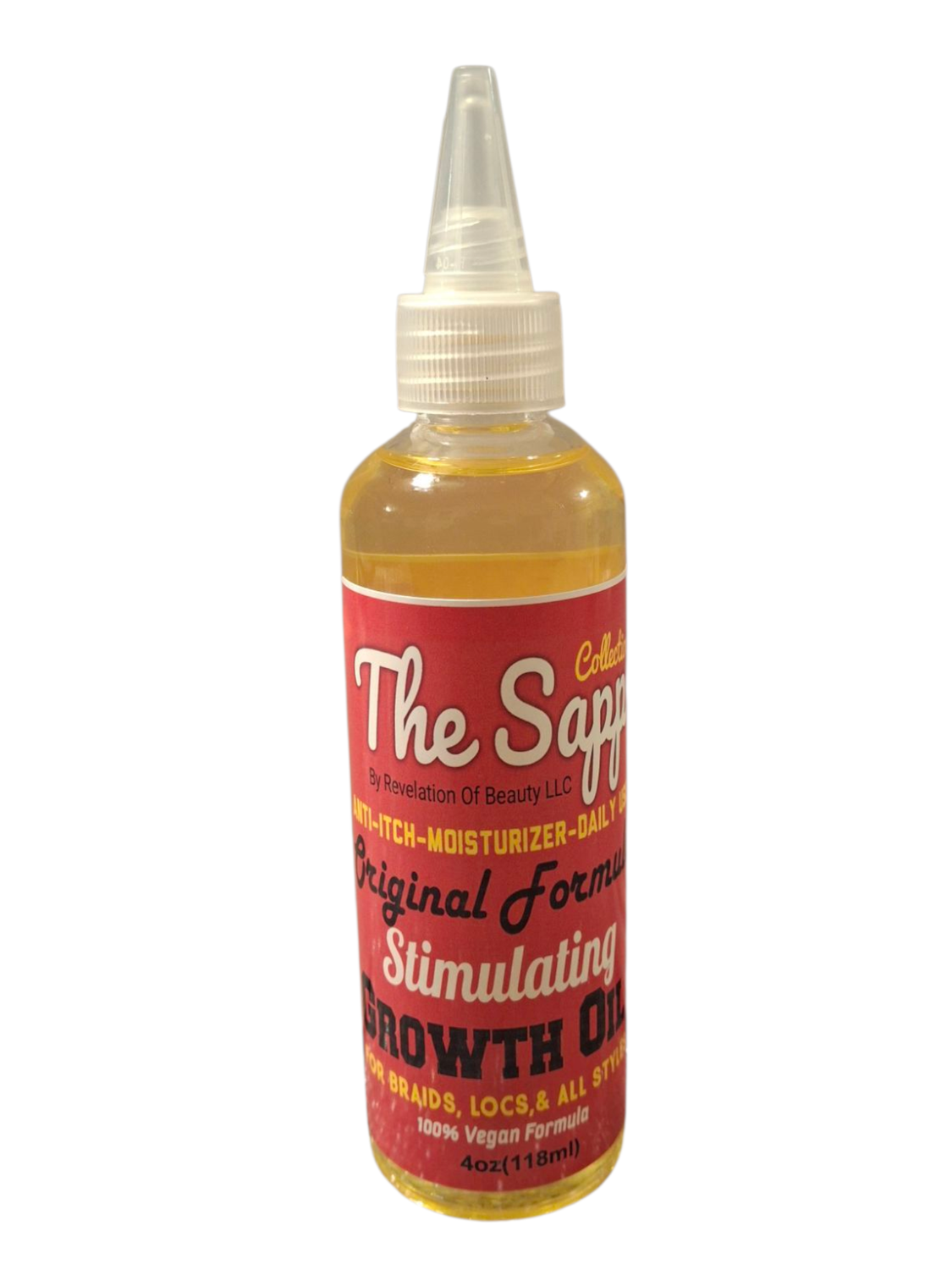 The Sapp Collection Original Formula Stimulating Growth Oil 4oz
