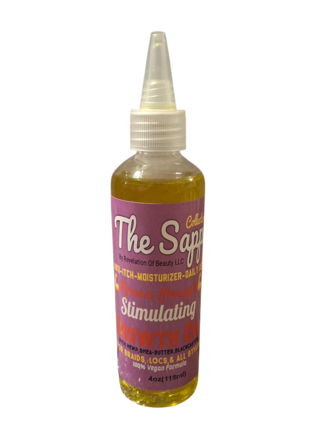 The Sapp Collection Extreme Strength Formula  With Hemp, Shea-Butter&amp; Jamaican Black Castor Oil 4oz