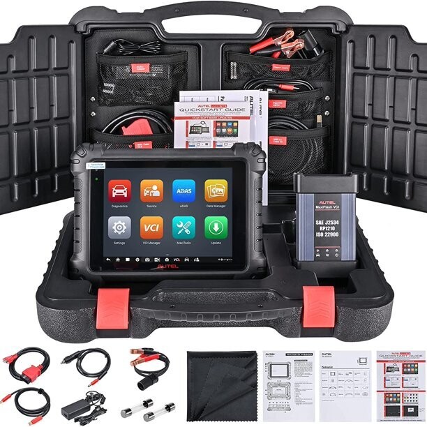 Autel USA MaxiSys MS909 EV Maxiflash and J2534 Scanner