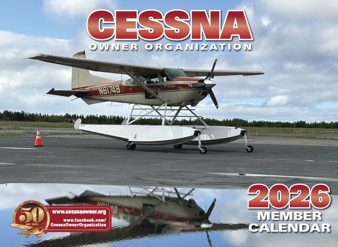 2026 Cessna Owner Organization Member Calendar
