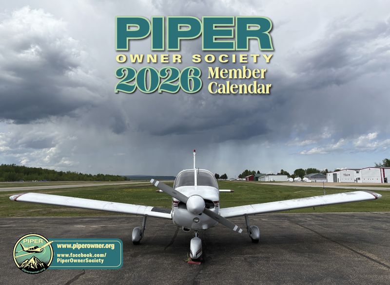 2026 Piper Owner Society Member Calendar 2026 Piper Owner Society Member Calendar