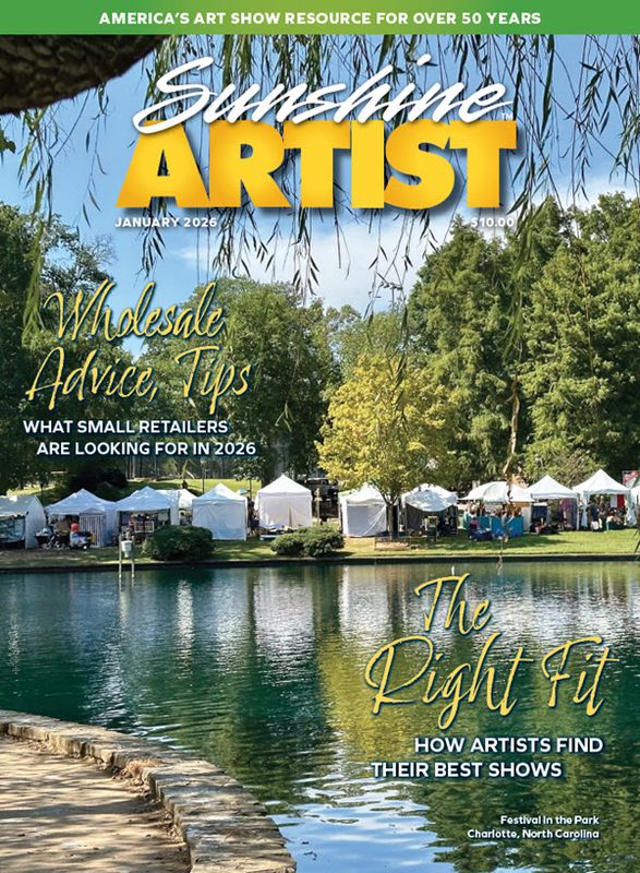 Sunshine Artist magazine - 1/2026 Sunshine Artist magazine - 1/2026