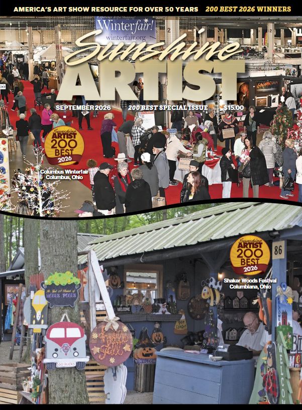 Sunshine Artist Magazine - 9/2026