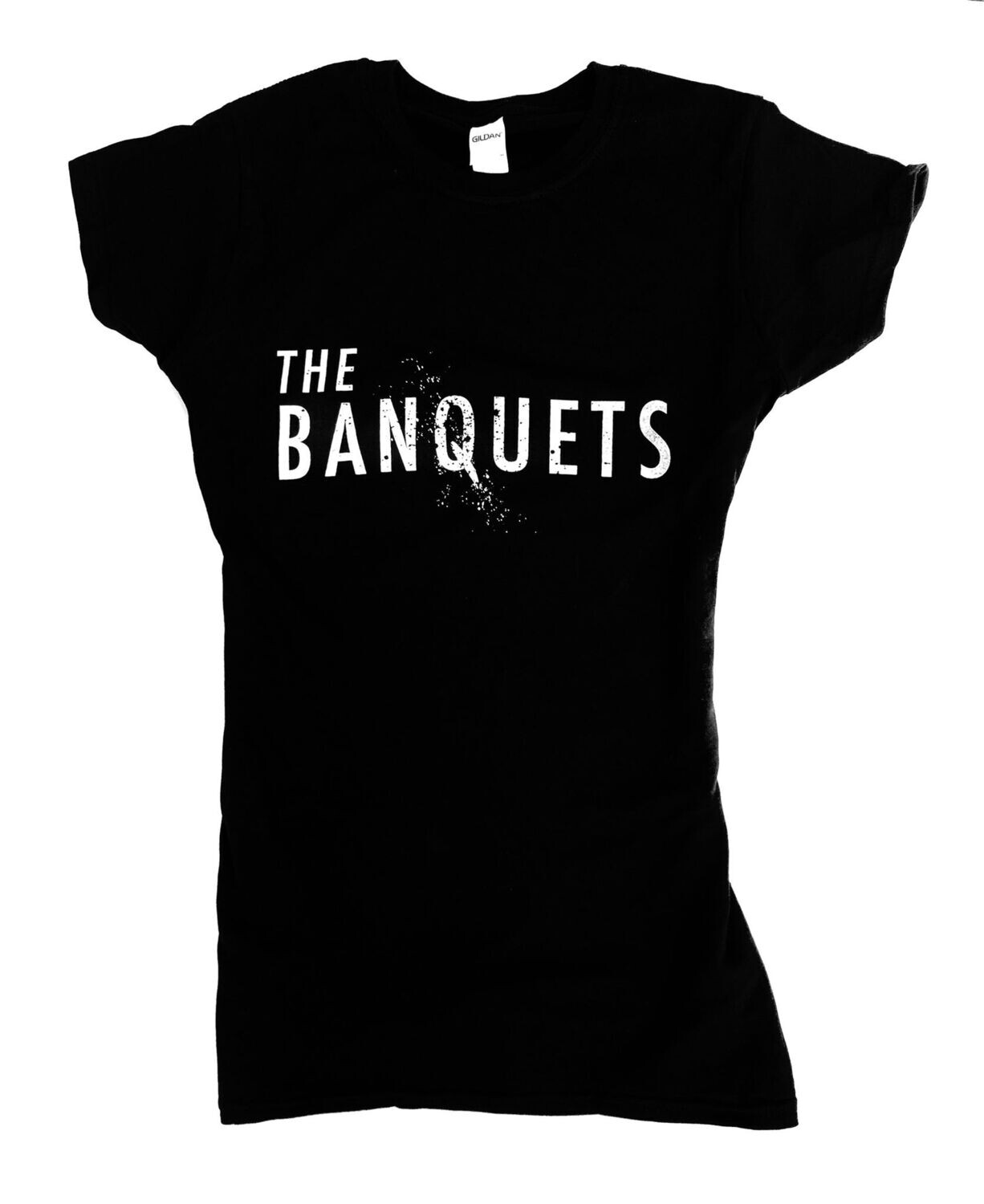 The Banquets Band T-Shirt Ladies - Black The Banquets Band T-Shirt Ladies - Black