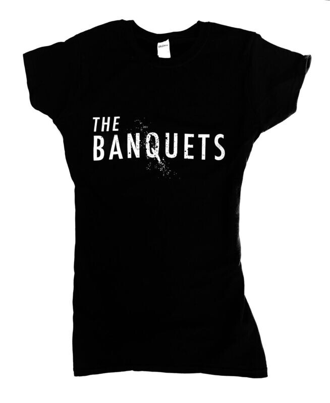 The Banquets Band T-Shirt Ladies - Black