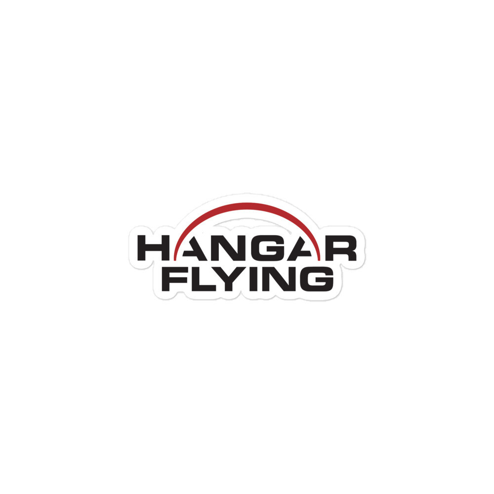 Hangar Flying Stickers