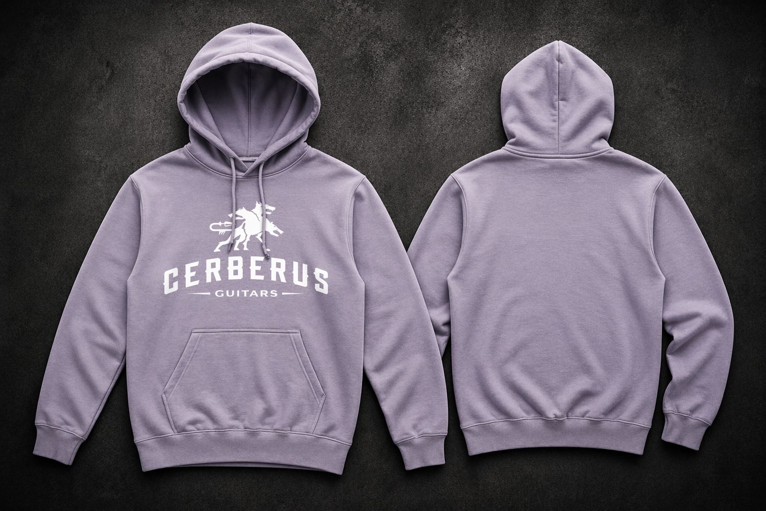Cerberus Guitars Lavender Hoodie, Size: Small