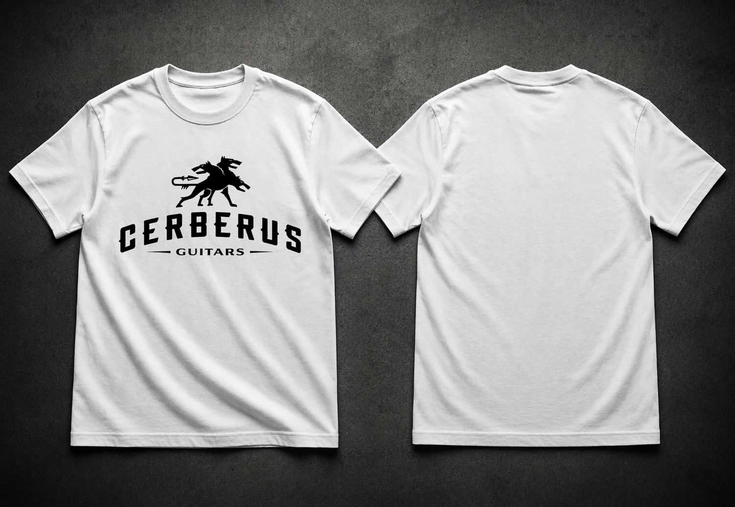 Cerberus Guitars White T-Shirt