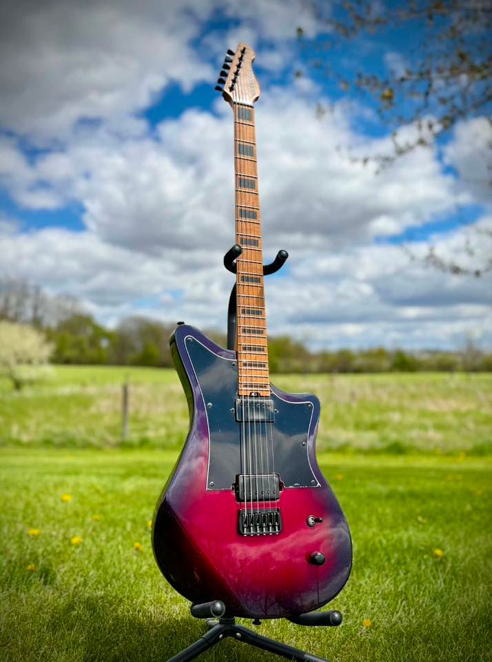 Apollo Baritone Model Electric Guitar : 30” Scale for Drop Tunings - One Off