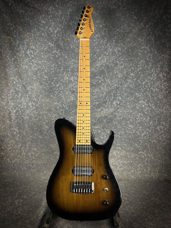 USA Hermes Seven String Model Electric Guitar: 26.5” Scale for the Extended Range Player