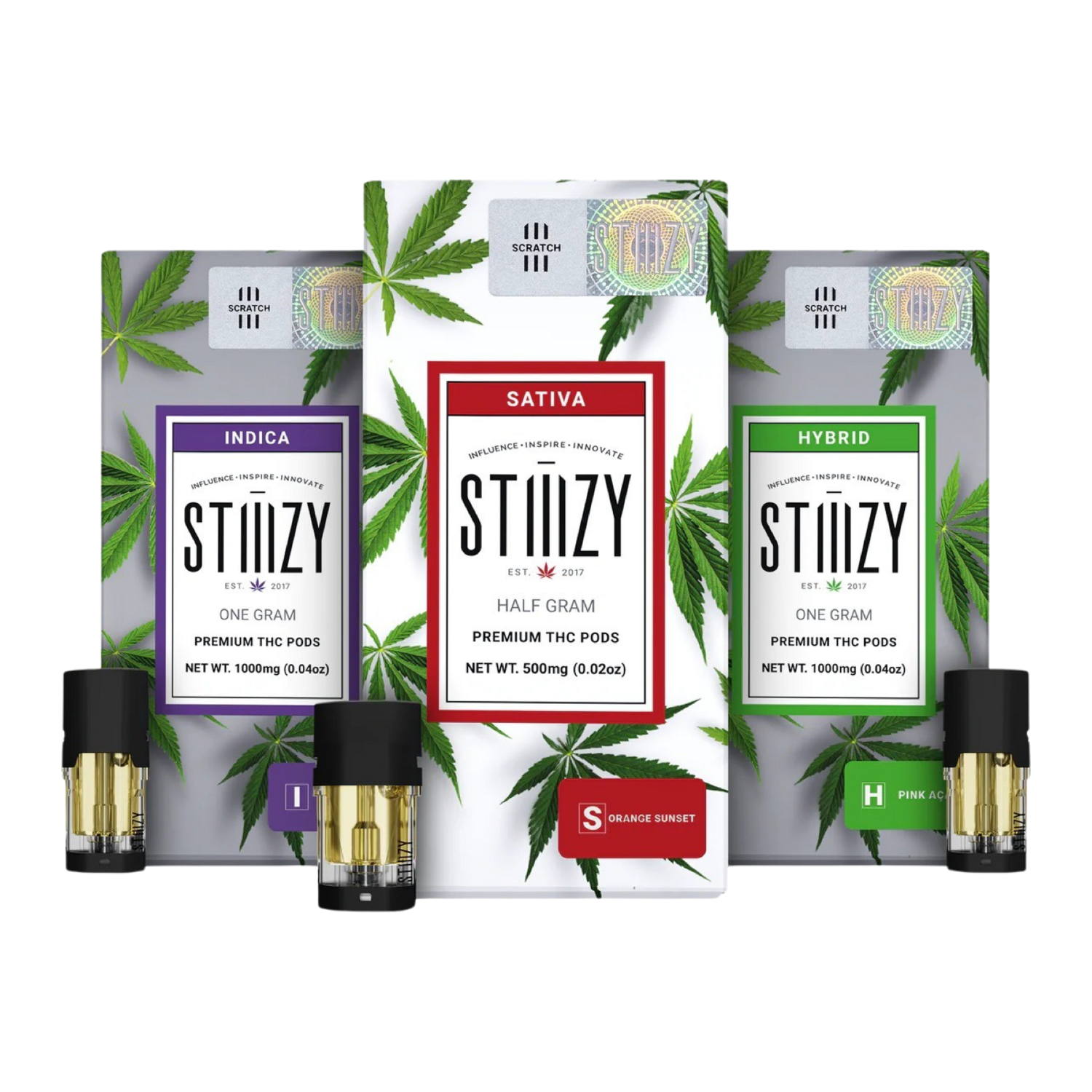 STIIIZY Premium THC Pods (1 Gram)