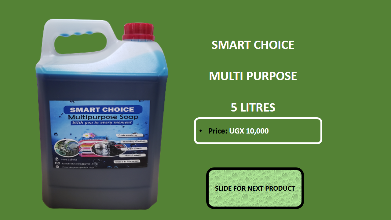 Smart choice multi purpose soap