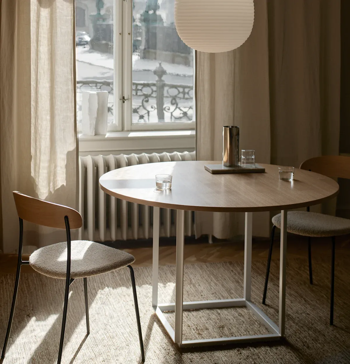 Florence Esstisch Holz Ø120