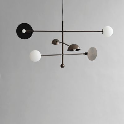 Sahn Kronleuchter - Bronze