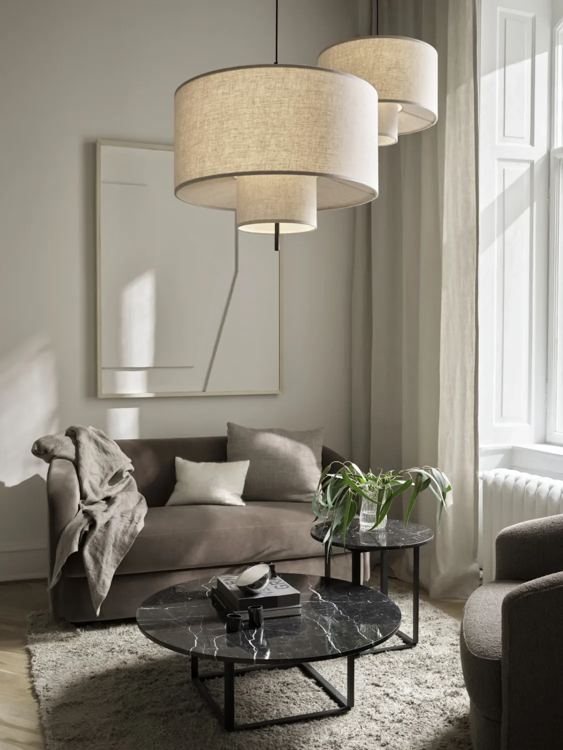 Florence Couchtisch Ø90