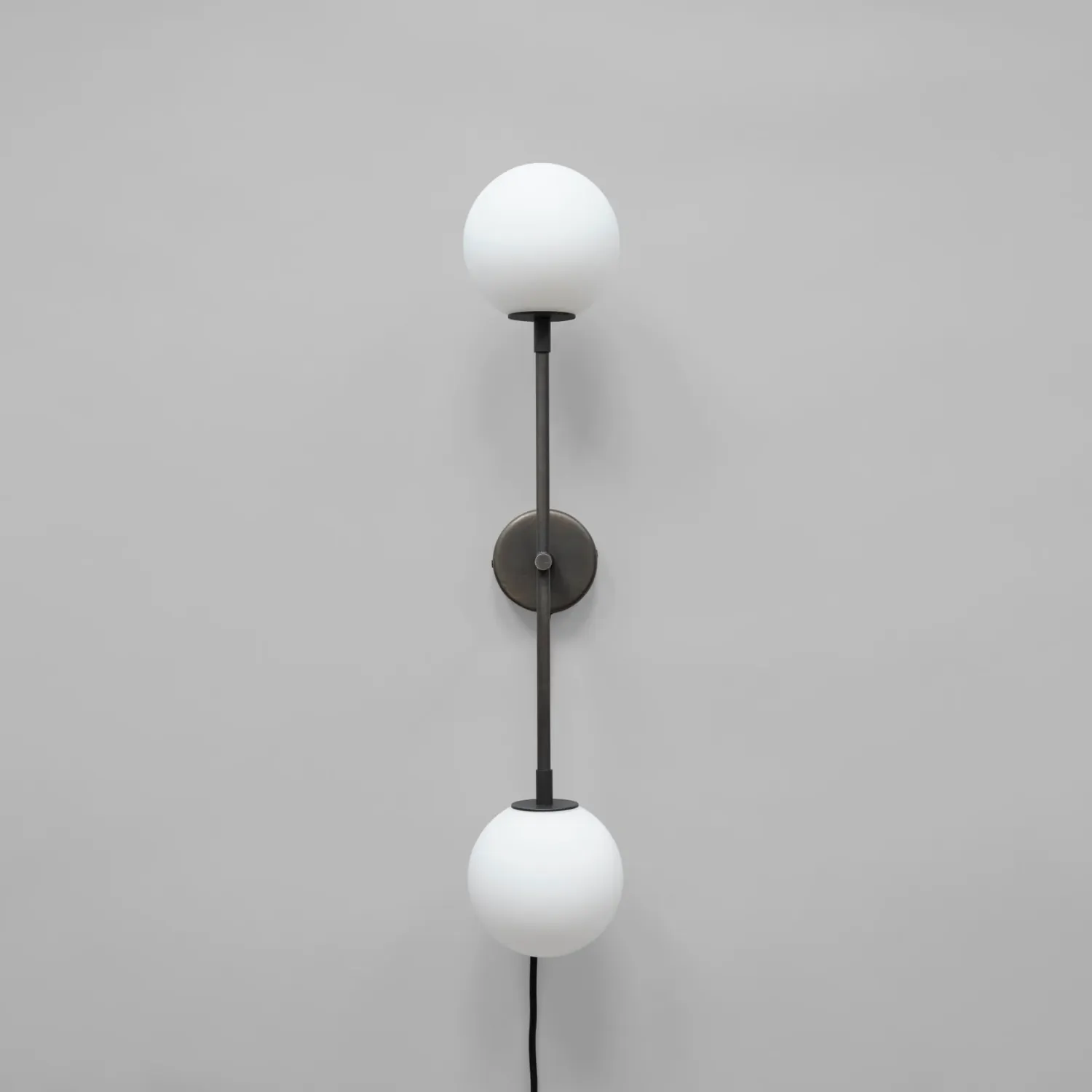 Tropfen-Wandleuchte Bulp - Grau