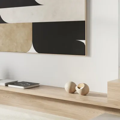 Le Deux Tischlampe Sand
