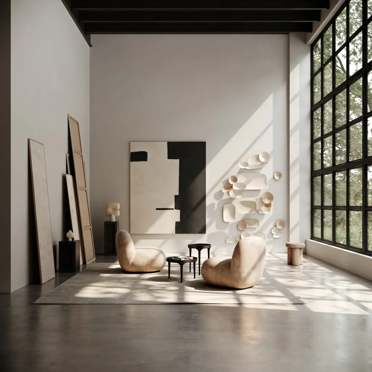 Toe Chair, Flat - Nubuk