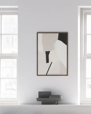 Brutalistische Lampe - Beton