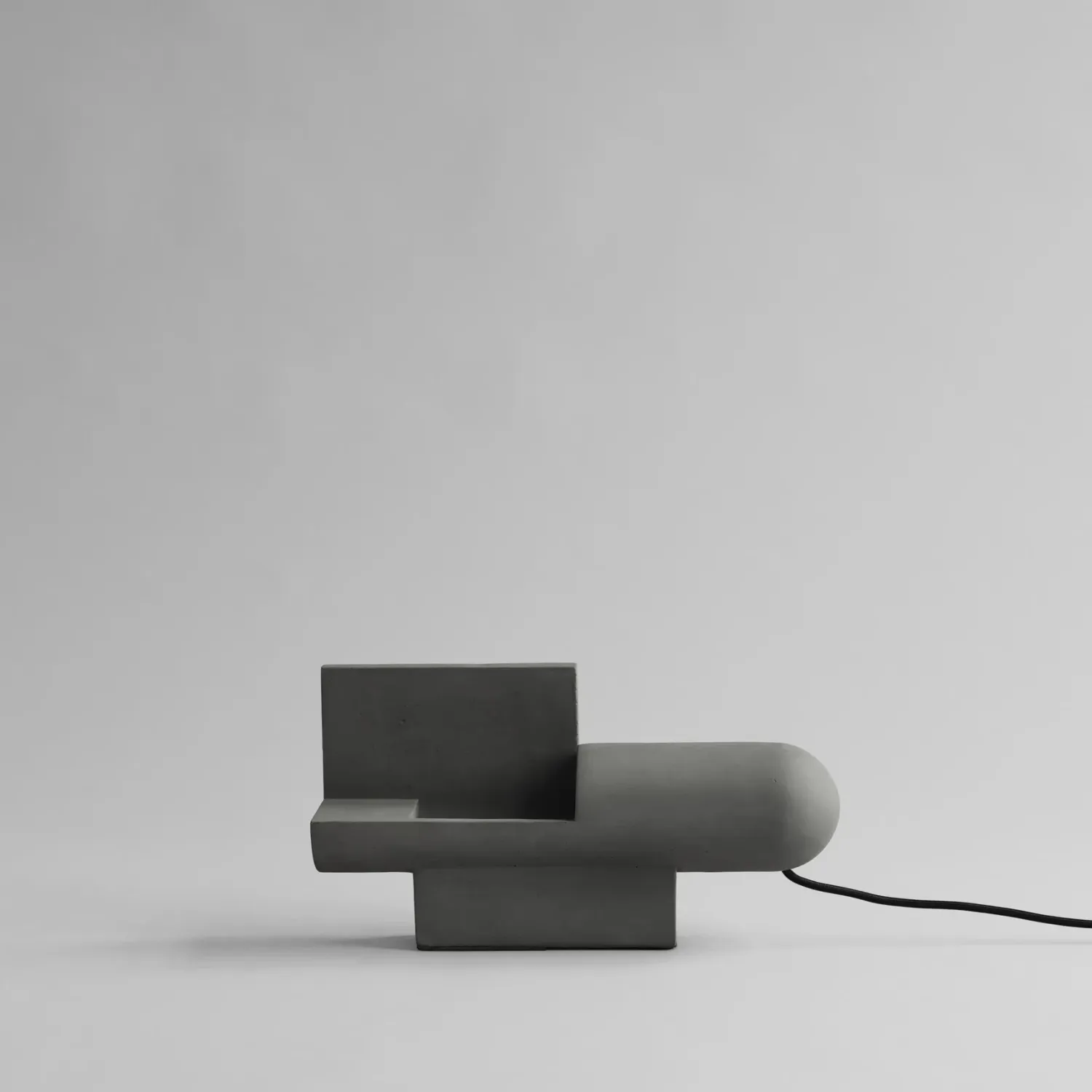 Brutalistische Lampe - Beton