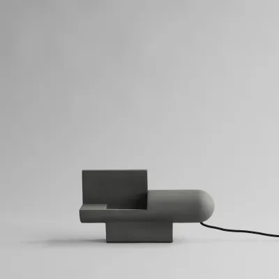 Brutalistische Lampe - Beton