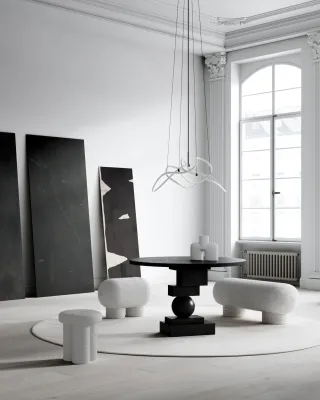 Artist Esstisch – Kaffee