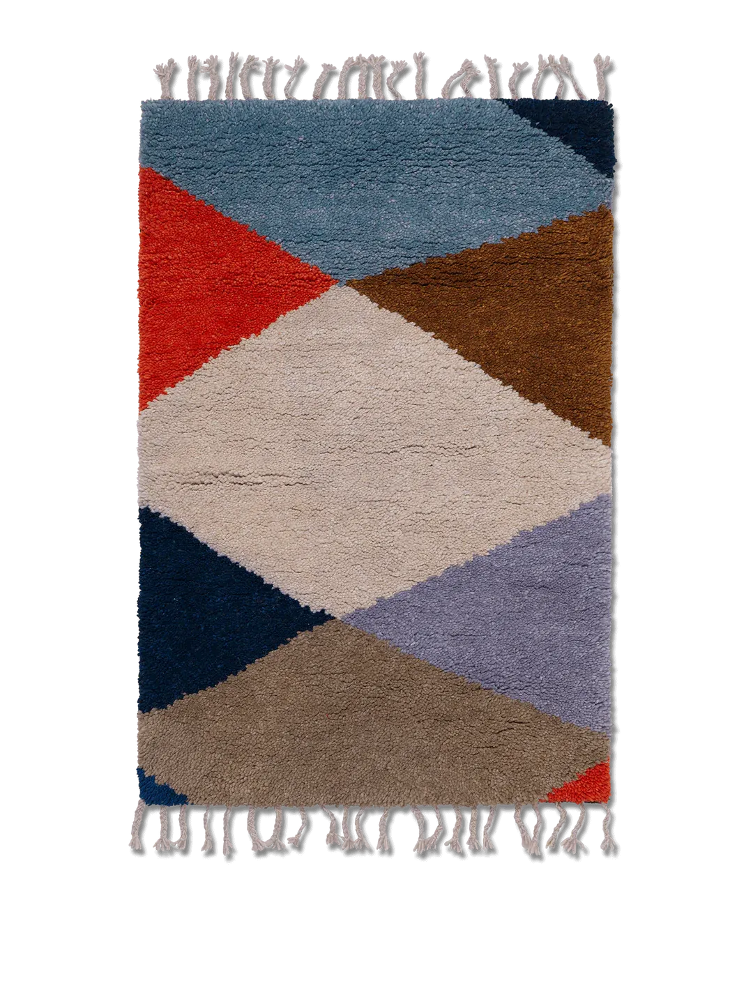 Harlequin Knotted Teppich