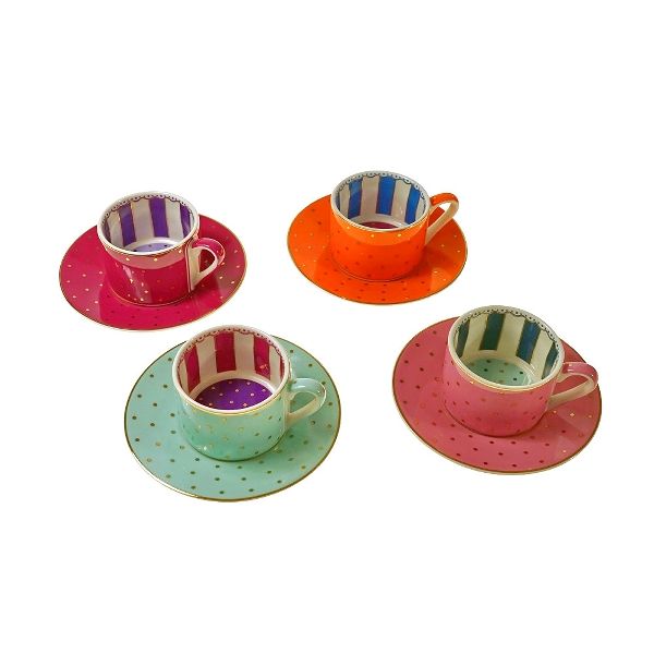 Espressotasse Fancy Colors, 4er-Set